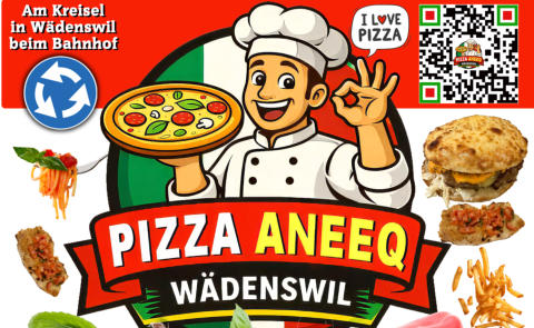 www.Pizza-Aneeq.ch  (Vormals Nunzios-Pizza) - .Pizza-Aneeq.ch -Tel 044 594 11 00 - NEU Italianita in Wädenswil - echte italienische Pizza - alles frisch hausgemacht - Pizza Wädenswil Italien - Lieferorte: Wädenswil, Au, Richterswil, Horgen, Samstagern, Sc